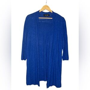 Evan Picone Women's Blue Cardigan